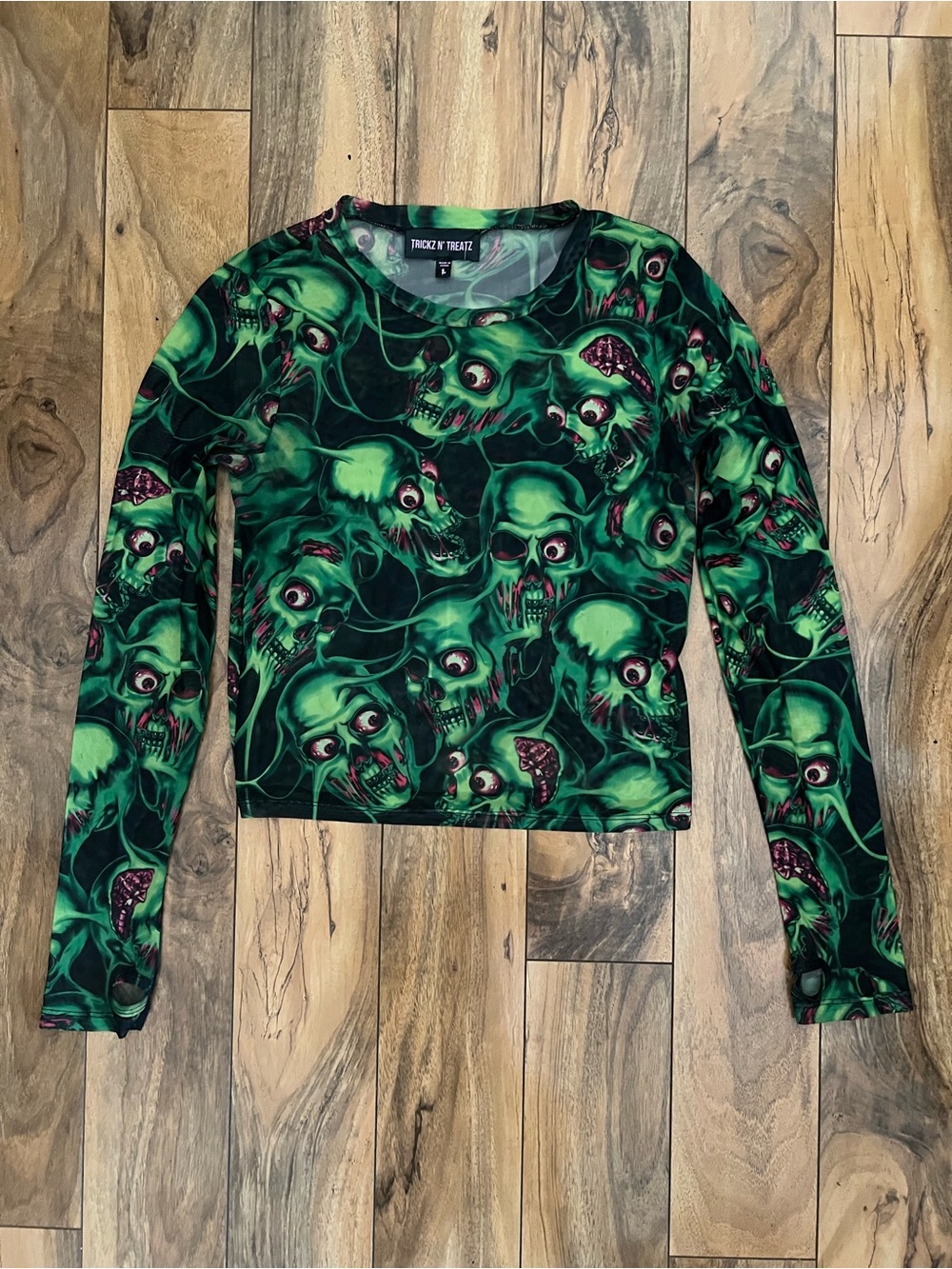 Trickz N’ Treatz Brain Drain Mesh Top